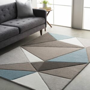 Modern Geometric Area Rug | Hardwood Headquarters Modern Geometric Area Rug | Hardwood Headquarters